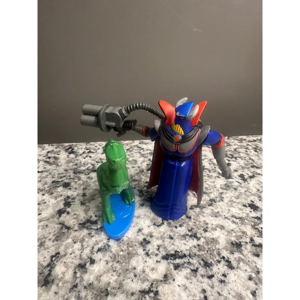 Disney Pixar Toy Story Zurg‎ Rex Action Figure Set **zurg has a flaw**